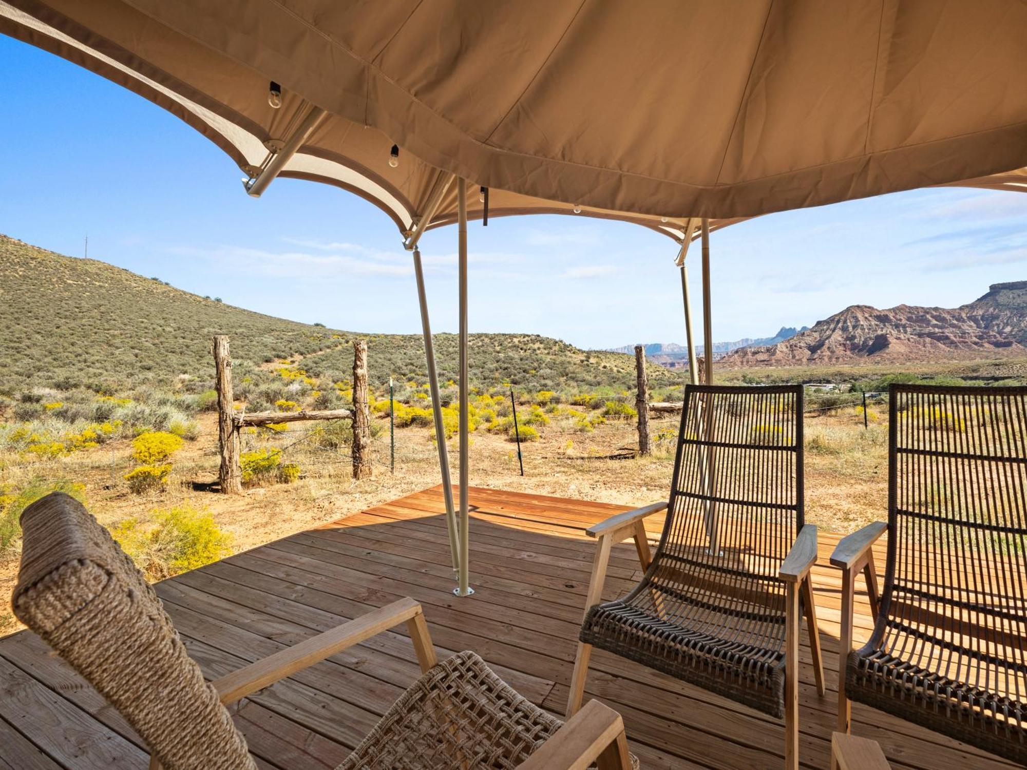 Luxury tent Zion Wildflower