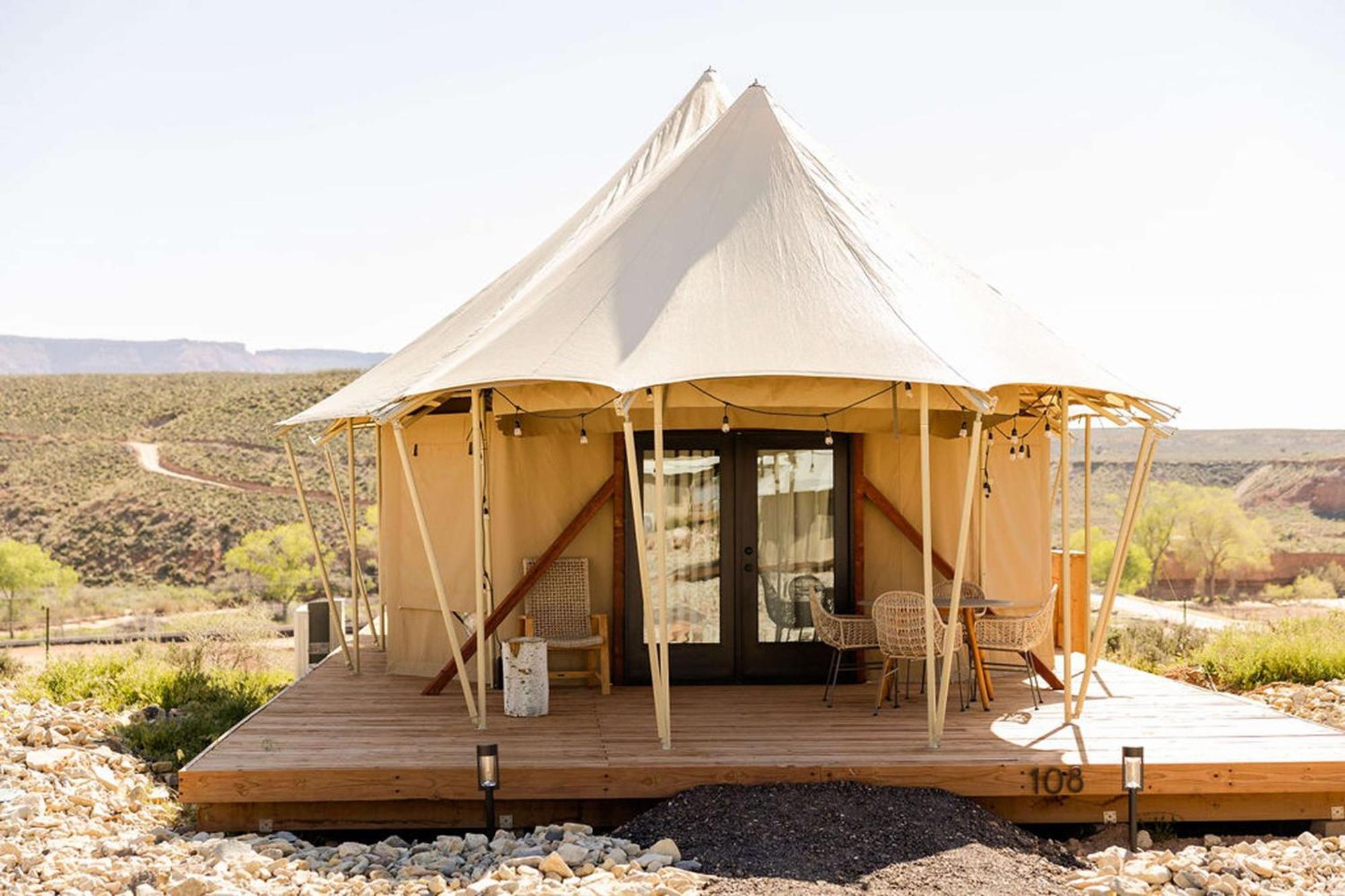 Luxury tent Zion Wildflower
